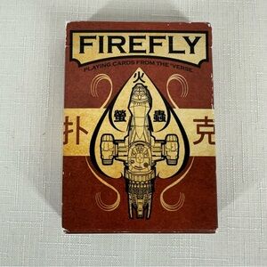 Firefly Playing Cards Deck by Quantum Mechanix 2015 and 12th Century Fox